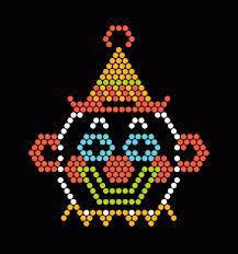 Christmas lite brite papptern print out : Lite Brite Christmas Patterns Online