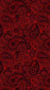 Red Paisley Download At Http Www Myfavwallpaper Com 2018 05 Red Paisley Html Iphonewal Red And Black Wallpaper Paisley Wallpaper Black Background Wallpaper
