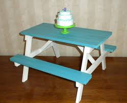 Reserved For Jamie Picnic Table American Girl Doll Or 18 Inch Etsy American Girl Furniture American Girl Doll House Girl Dolls