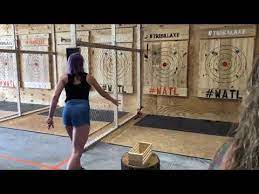 Axe Throwing Is A Growing Sport Come Experience The Fun Of Axe Throwing Tribal Axe Is The First Indoor Axe Throwing Range In Throwing Axe Axe Virginia Beach