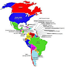 Mapa Con Los Paises Y Capitales De America America Paises Y Capitales Mapa De America Paises Del Continente Americano