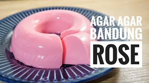 Cara membuat agar agar : Resepi Mudah Agar Agar Bandung Rose Youtube