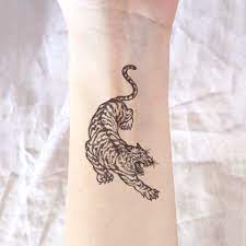 hk old hong kong tiger and dragon tattoos 香港左青龍右白虎刺青紋身貼紙集體回憶兒時回憶持久防水防敏感lazy duo香港刺青紋身貼紙印刷訂做宣傳活動印水紙水印貼紙香港紋身師