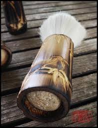 Handmade Chunky Blunt Goat Hair Sumi E Brushes With Bamboo Handles Bamboo Handles Brush Handmade Paint