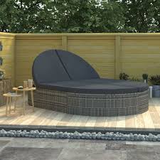 Vidal xl tild me to reset the device. Vidaxl 2 Personen Sonnenliege Mit Auflagen Poly Rattan Grau Gitoparts