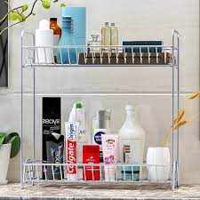 Check spelling or type a new query. Metal Bathroom Countertop Organizer Wire Basket Storage Container Countertop Shelf Kitchen And Shower For Countertop Organizer Rack Standing Rack Shelf Storage Holder Walmart Com Walmart Com