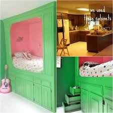 A little paint can go a long way. 10 Fabulous Repurposing Ideas For Old Kitchen Cabinets Diy Crafts