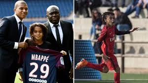 Yous see bro, you need them to think you're stronger than you really are. Introducing Kylian Mbappe S Younger Brother 12 Year Old Ethan Sportbible