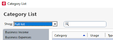 Working With Categories In Quicken For Windows