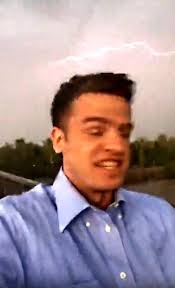 Lightning strike near Boise