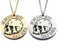 Memento Mori Amor Fati Around A Skull On A Laser Engraved Etsy