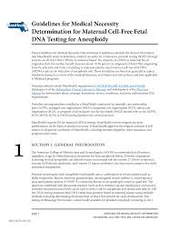 Https Www Mass Gov Doc Guidelines For Maternal Cell Free Fetal Dna Testing Download