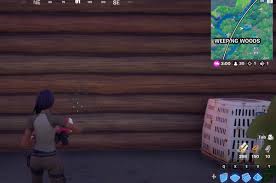 Load up fortnite battle royale. Fortnite Claw Mark Locations In Weeping Woods Wolverine Week 1 Challenge Guide Polygon