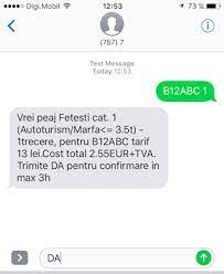 Avertismentul este lansat din cauza faptului că au existat cazuri când în sms au existat erori. Taxa Pod FeteÈ™ti CernavodÄƒ Tarif Sms Pod FeteÈ™ti ListÄƒ Benzinarii TaxÄƒ