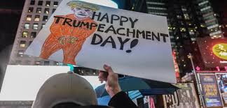 Impeachment) — в конституціях деяких держав процедура притягнення до суду парламенту вищих посадових осіб держави. Tramp Prograv Impichment Ale Ne Pokine Bilij Dim Yak Ce Bulo Ta Sho Dali Yevropejska Pravda