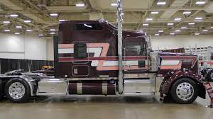 Fleenor Bros Black Cherry 2015 Kenworth W900 Icon Kenworth Kenworth W900 Kenworth Trucks