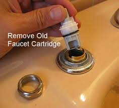 Unlike other faucets which have nuts on the two shanks to hold it down, this how do i remove and replace the moen cartridge (looks like part# *****) on my model 6665 beverage faucet? Learn How To Repair A 2 Handle Cartridge Faucet Faucet Bathroom Faucets Faucet Repair