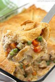 Chicken Pot Pie Casserole Recipe Chicken Pot Pie Casserole Easy Chicken Pot Pie Chicken Pot Pie Recipes