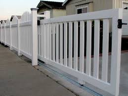 The kit cost $1850 and they saved over $3000 by doing it themselves! Vinyl Rolling Gate Design Ideas Pictures Vinyl Concepts