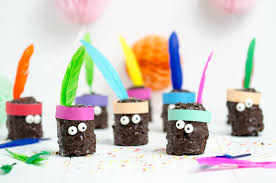 Die amateure finden es lustig und erfreulich die. Schoko Indianer Kuchlein Zum Fasching Oder Geburtstag Baking Barbarine