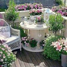 Recyclage Deco Patio Garten Bauerngarten Hinterhof Garten