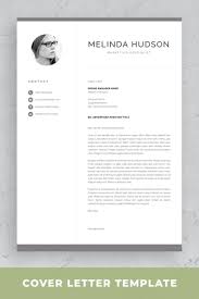 A cover letter provides a formal, written introduction to a company, a resume or a cv submission. Cv Template With Photo Professional Resume Template For Word Etsy Resume Template Resume Template Word One Page Resume Template