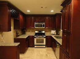 Light Everywhere Except Cabinets Mahogany Kitchen Cabinets Mahogany Kitchen Luxury Kitchen Design