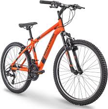Amazon Com 24 Royce Union Rtt Mens 21 Speed Mountain Bike Aluminum Frame Trigger Shift Matte Tangerine 74408 Sports Outdoors