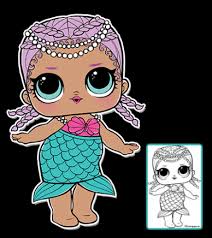 Do you have a favorite lol doll? Lol Merbaby Coloring Pages Coloring And Drawing