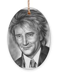 Rod Stewart Ornament