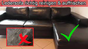 Ledersofa reinigen und pflegen tipps tricks hausmittel. Ledersofa Richtig Reinigen Auffrischen Leder Couch Pflegen Sofa Sauber Machen Hausmittel Kernseife Youtube
