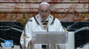 Lecturas de hoy con la oración del día y reflexión del papa francisco. Papa Francisco En Vigilia Pascual 2021 Jesus El Resucitado Nos Ama Sin Limites