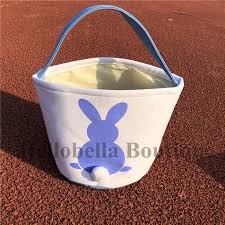 Free personalization and fast shipping included. Pail For Egg Gathering Bunny Easter Basket With Name Custom Bucket For Kids Personalized Bin Storage Organization Home Kitchen Guardebem Com