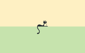 5 Elegant Black Cartoon Cat 1129 Elegant Desktop Wallpapers Cute Simple Wallpapers Minimalist Wallpaper Minimalist Desktop Wallpaper