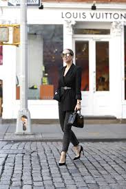 Boyfriend Blazer Vintage Chanel Belt Brooklyn Blonde Brunch Outfit Winter Brunch Outfit Brooklyn Blonde