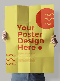 Holding Poster Design Mockup In 2020 Branding Mockups Poster Design Mockup