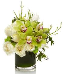 Free shipping is included with all bulk flowers. Ivory And Emerald Orchid Bouquet At From You Flowers
