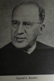 Rev Harold Stauffer Bender (1897-1962)