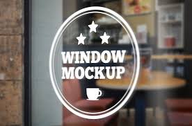 Glass Window Logo Mockup Coffee Shop Window In 2020 Logo Mockup Sign Mockup Glass Window