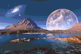 By hatstand4510 in craft embroidery. Fantastic Landscapes Cross Stitch Pattern Science Fiction Etsy In 2021 Art Images Pixel Art Cross Stitch Patterns