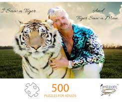 Create, play, share jigsaw puzzles and compete with other users. Joe Exotic Tiger King Puzzle Jigsaw Puzzles For Adults 500 Piece Amazon Com Au Toys Games