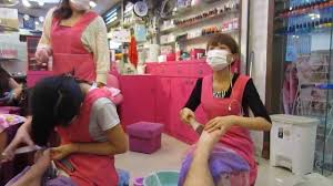 This Is China Tic Nail Salon Getting A Manicure And Pedicure