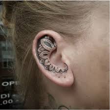 Inner Ears Tattoo Models Kulak Ici Dovme Modelleri Dovme Dovme Desenleri Piercing