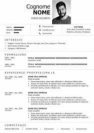 Abbiamo creato un nuovo template originale per il curriculum vitae. Modello Di Curriculum Vitae Word 2020 2021 Per Word Cv Word