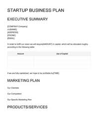 Business Plan Templates 7 Free Samples 2020