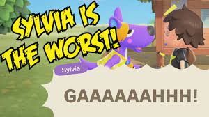 Animal Crossing - Sylvia is the WORST! - YouTube