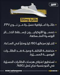 حرب المسيّرات.. تعرف على أبرز 5 طائرات تستخدمها أوكرانيا لضرب روسيا مزيد من التفاصيل: https://asharq.net/6180ShkXs