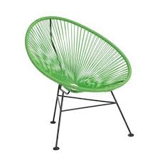 Habitat Mika Rope Garden Chair Green Rope Chair Green Chair Garden Chairs