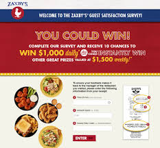 Myzaxbysvisit Com Zaxbys Survey To Win 1500 Feedback