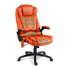 Newest design office furniture heated gamer computer chair swivel racing office chair pu rotating gaming chair. Buy Artiss Massage Office Chair Heated Gaming Chair Computer 8 Point Amber Grays Australia